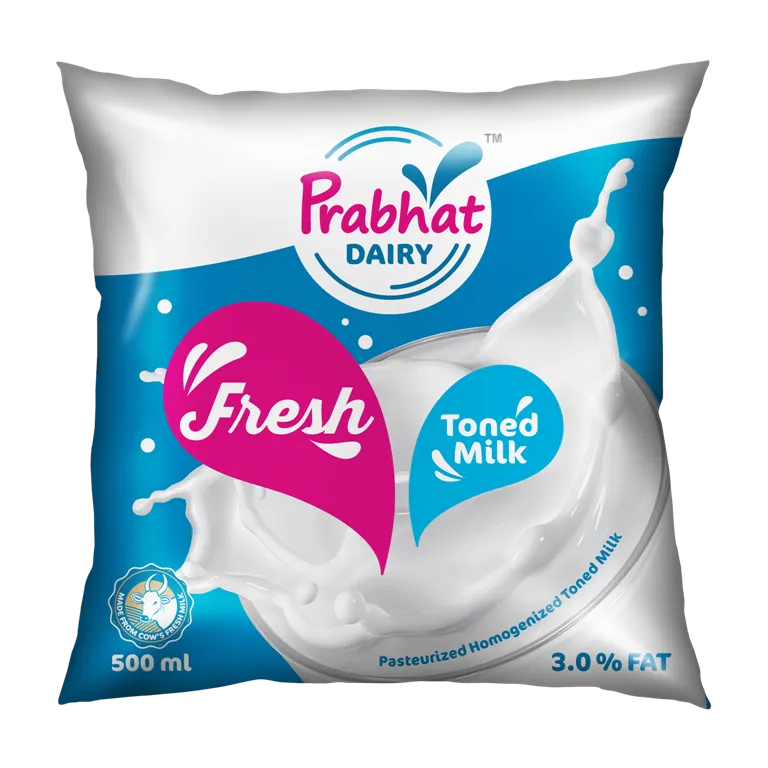 Prabhat Dairy Fresh Milk Pouch 500ml